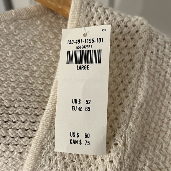 Abercrombie Crochet Button-Up - Picture 3 of 3